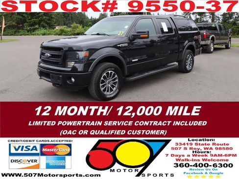Used 2013 Ford F150 FX4 w/ Luxury Equipment Group AWD/4WD image 2