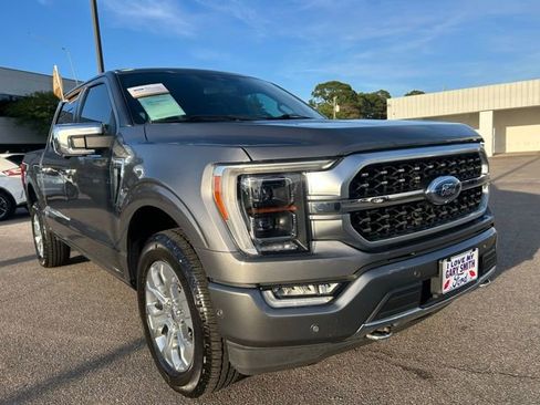 Certified 2023 Ford F150 Platinum w/ Equipment Group 701A High AWD/4WD image 2