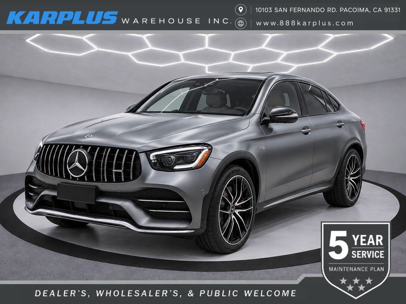 Used 2023 Mercedes-Benz GLC 43 AMG 4MATIC Coupe image 1