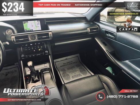 Used 2014 Lexus IS 250 w/ F-Sport Package RWD image 12