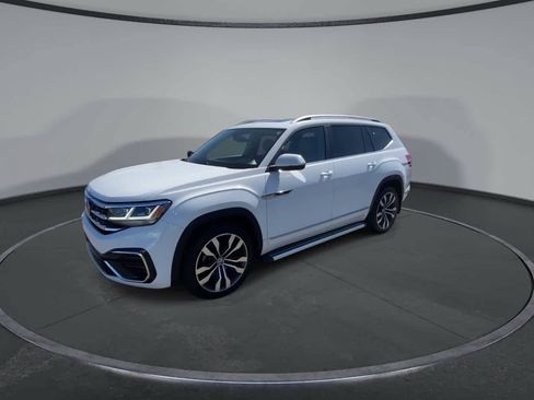 Used 2021 Volkswagen Atlas SEL R-Line AWD/4WD image 4