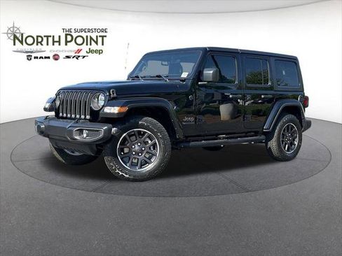 Certified 2021 Jeep Wrangler Unlimited Sport AWD/4WD image 1