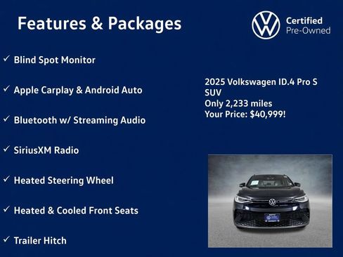 Used 2025 Volkswagen ID.4 Pro S AWD/4WD image 11