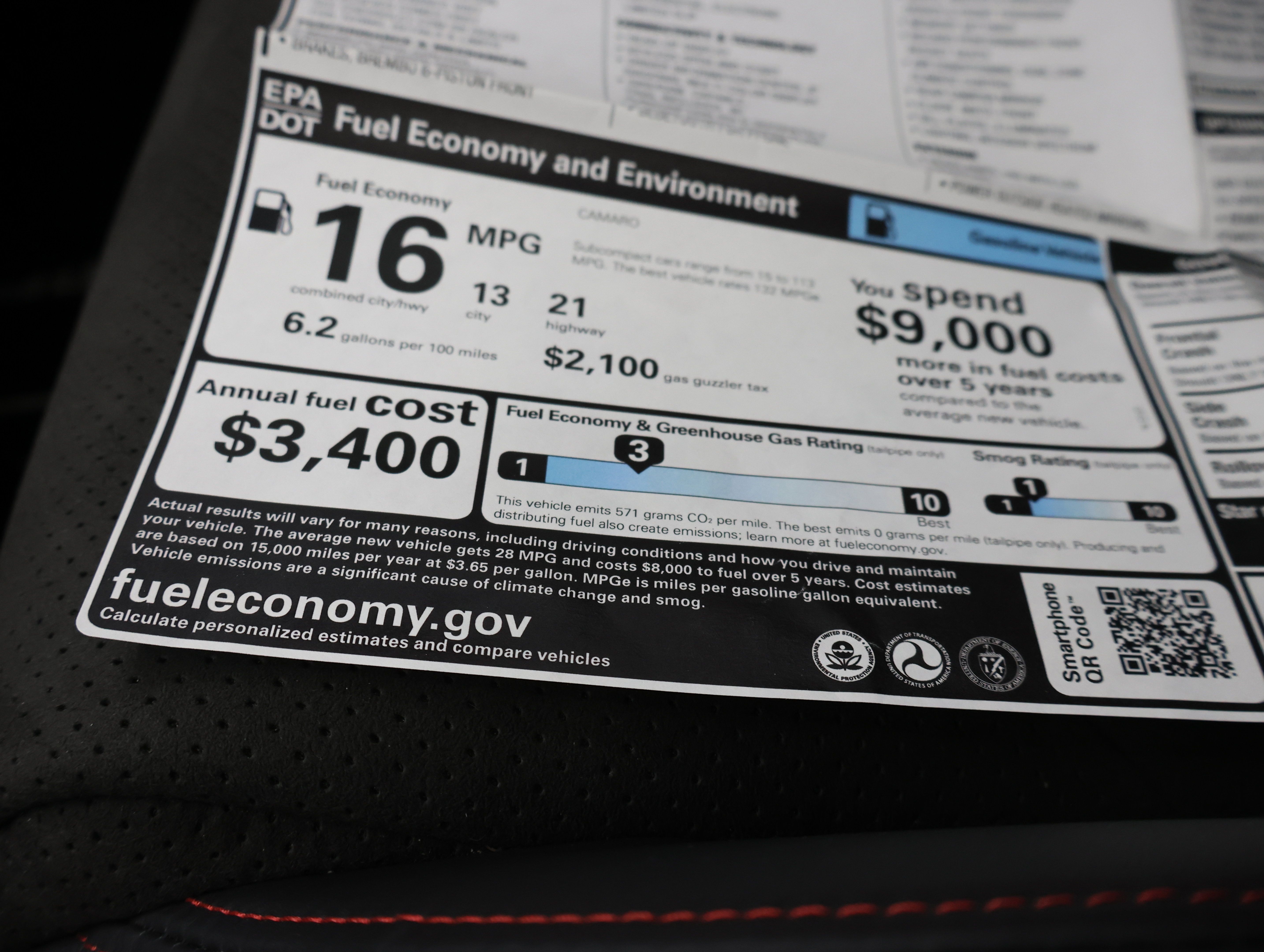 Used 2023 Chevrolet Camaro ZL1 RWD image 58