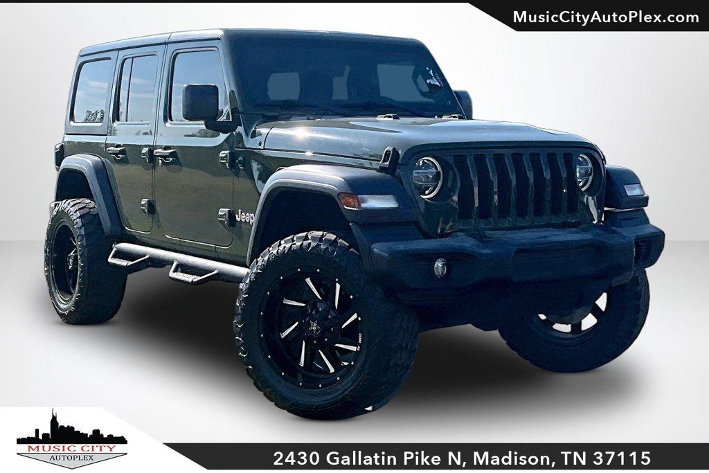 Used 2021 Jeep Wrangler Unlimited Sport AWD/4WD image 1