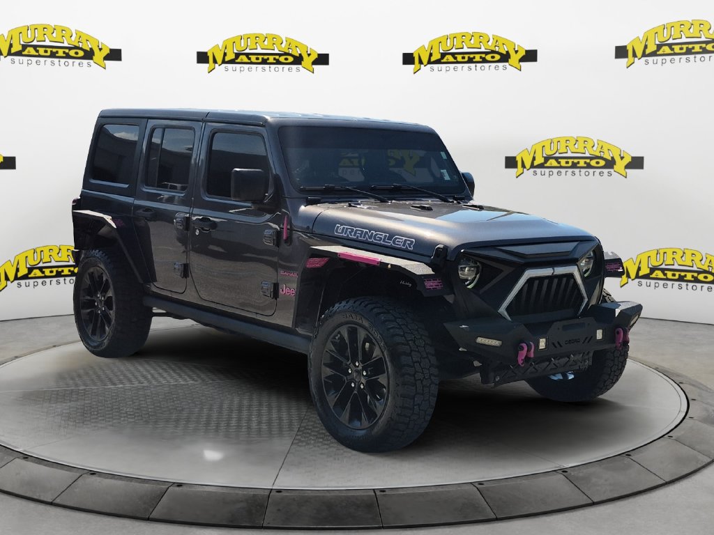 Used 2021 Jeep Wrangler Unlimited Sahara w/ Cold Weather Group AWD/4WD image 7