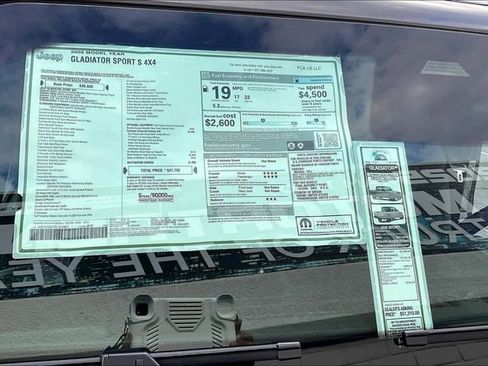 New 2026 Jeep Gladiator Sport image 16