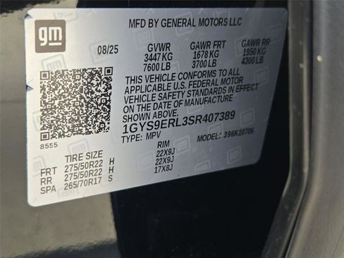 Certified 2025 Cadillac Escalade Sport AWD/4WD image 34