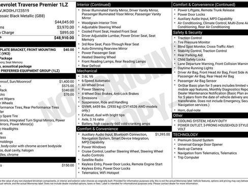 Used 2017 Chevrolet Traverse Premier image 5