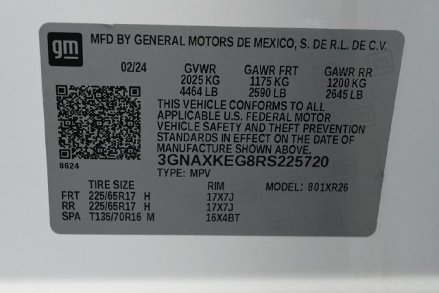 Used 2024 Chevrolet Equinox LT FWD image 23