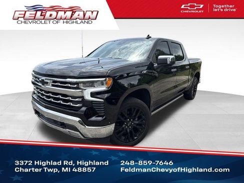 Used 2024 Chevrolet Silverado 1500 LTZ w/ LTZ Premium Package AWD/4WD image 1