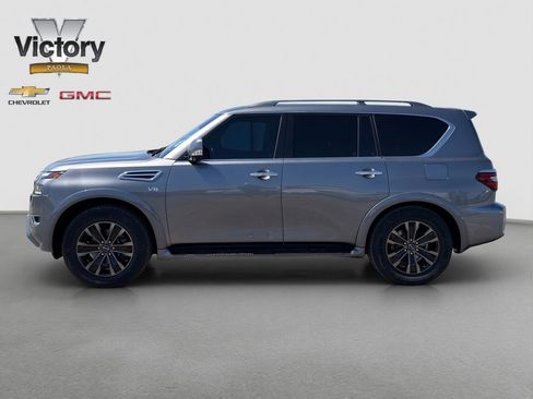 Used 2021 Nissan Armada SL w/ Captain's Chairs Package RWD image 3