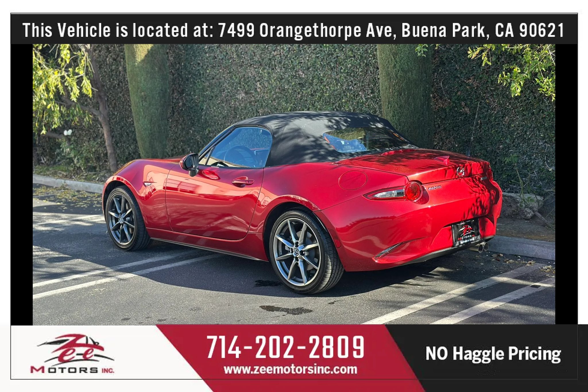 Used 2016 MAZDA MX-5 Miata Grand Touring RWD image 9