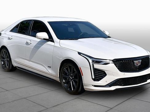Used 2023 Cadillac CT4 V w/ Climate Package RWD image 3