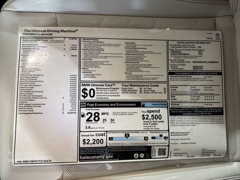 New 2026 BMW X1 xDrive28i w/ Convenience Package AWD/4WD image 26