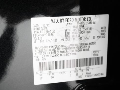 Used 2013 Ford Edge Limited w/ Driver Entry Pkg image 28
