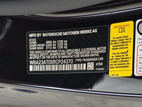 Used 2024 BMW 430i Convertible w/ M Sport Package RWD image 33