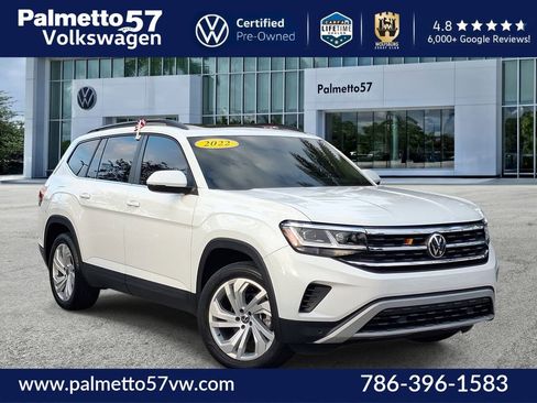 Used 2022 Volkswagen Atlas SE w/ Panoramic Sunroof Package image 1