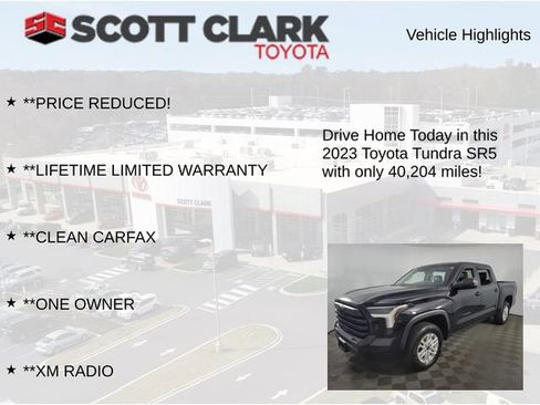 Used 2023 Toyota Tundra SR5 w/ SR5 Premium Package AWD/4WD image 13
