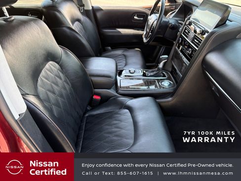 Certified 2024 Nissan Armada Platinum w/ Captain's Chairs Package RWD image 19