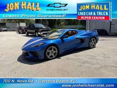 Used 2021 Chevrolet Corvette Stingray Premium Conv w/ Z51 Performance Package RWD image 2