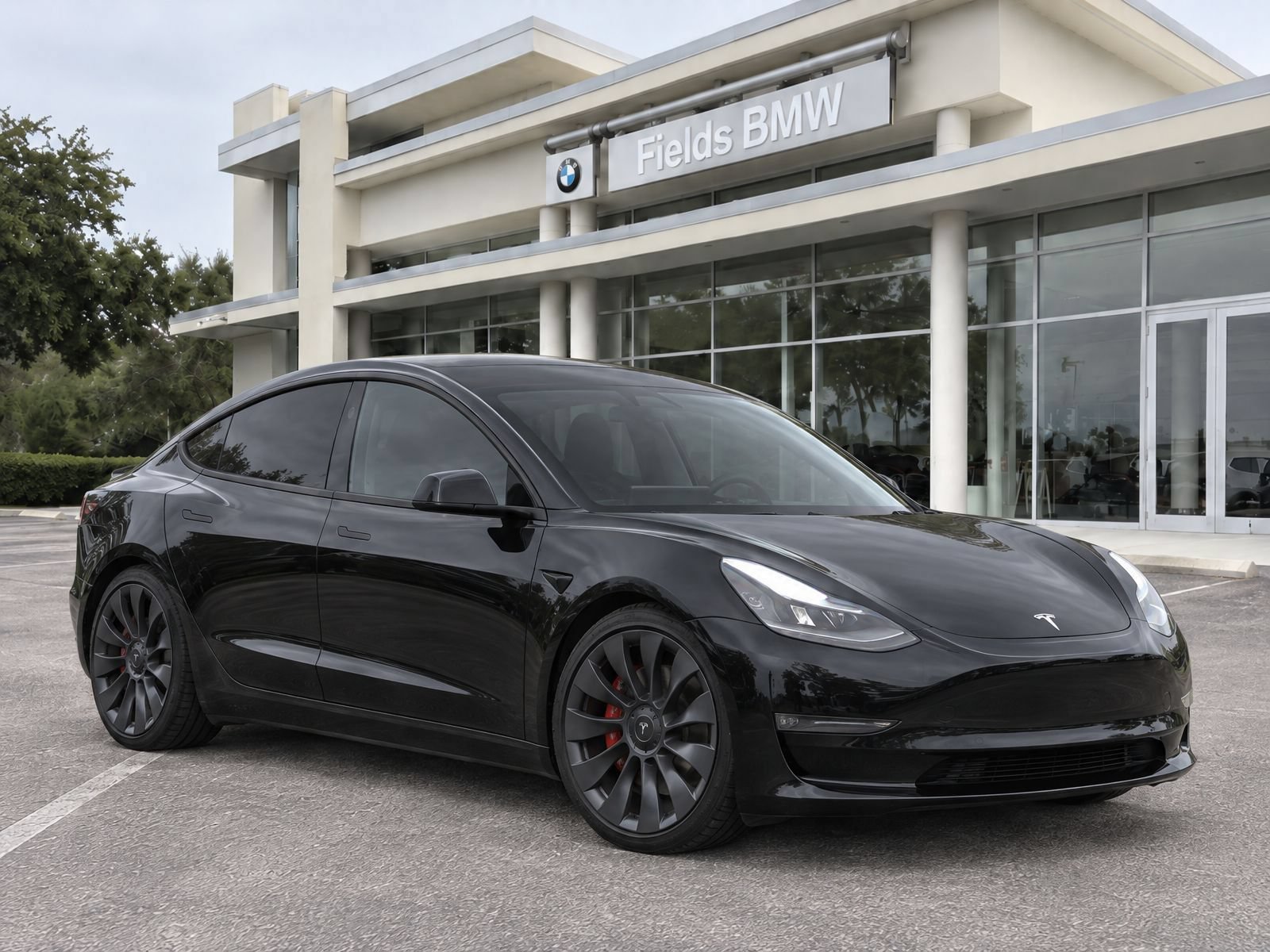 Used 2021 Tesla Model 3 Performance AWD/4WD image 1