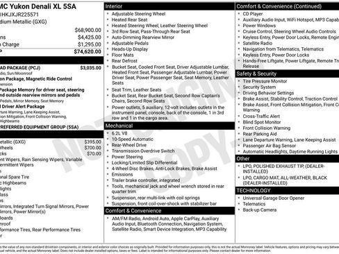 Used 2018 GMC Yukon XL Denali w/ Open Road Package image 37