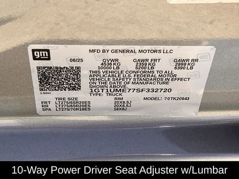 Used 2025 GMC Sierra 2500 SLE w/ Preferred Package image 34