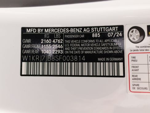 Used 2025 Mercedes-Benz AMG GT 63 image 61