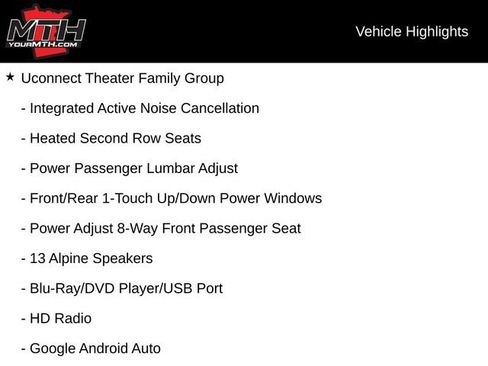 Used 2022 Chrysler Pacifica Touring-L w/ Uconnect Theater Family Group image 14