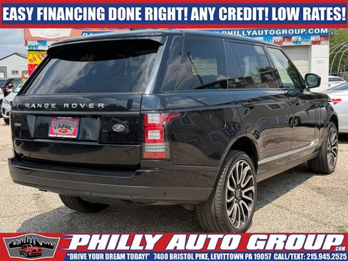 Used 2017 Land Rover Range Rover Long Wheelbase Supercharged AWD/4WD image 8