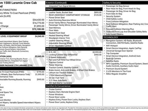 Used 2022 RAM 1500 Laramie AWD/4WD image 19