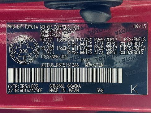 Used 2014 Toyota 4Runner SR5 w/ Upgrade Package image 31