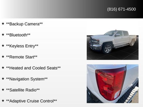 Used 2018 Chevrolet Silverado 1500 LTZ w/ Sport Package image 79