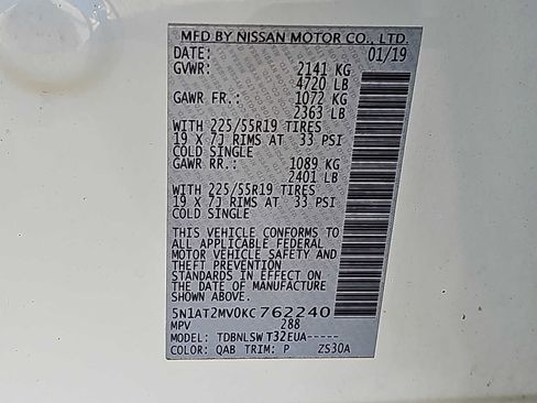 Used 2019 Nissan Rogue SL w/ Premium Package image 31