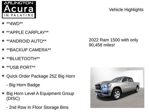 Used 2022 RAM 1500 Big Horn image 8