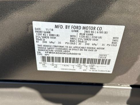 Used 2019 Ford Explorer XLT w/ Equipment Group 202A image 30