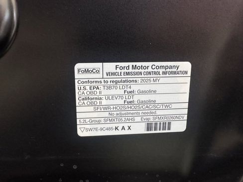 New 2025 Ford F150 Raptor w/ Equipment Group 803A Raptor R image 43