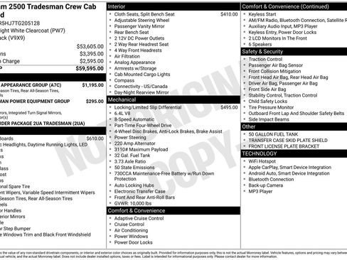 New 2026 RAM 2500 Tradesman w/ Chrome Appearance Group image 28
