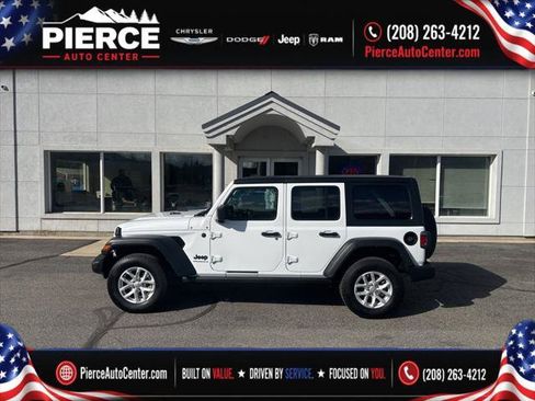 Certified 2023 Jeep Wrangler Unlimited Sport AWD/4WD image 1