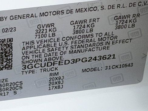 Used 2023 Chevrolet Silverado 1500 LT Trail Boss w/ LT Trail Boss Premium Package AWD/4WD image 37