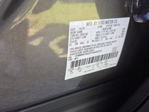 Used 2026 Ford Explorer ST w/ Sun And Sound Package RWD image 7