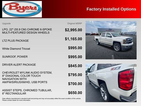 Used 2014 Chevrolet Silverado 1500 LTZ Z71 w/ LTZ Plus Package AWD/4WD image 10
