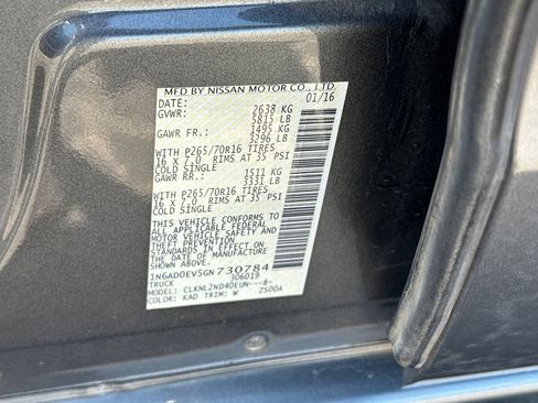 Used 2016 Nissan Frontier SV AWD/4WD image 24