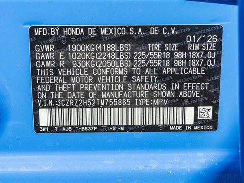 New 2026 Honda HR-V Sport image 24
