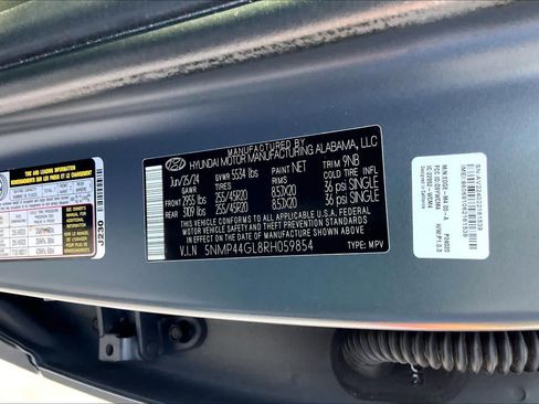 Certified 2024 Hyundai Santa Fe Limited FWD image 33