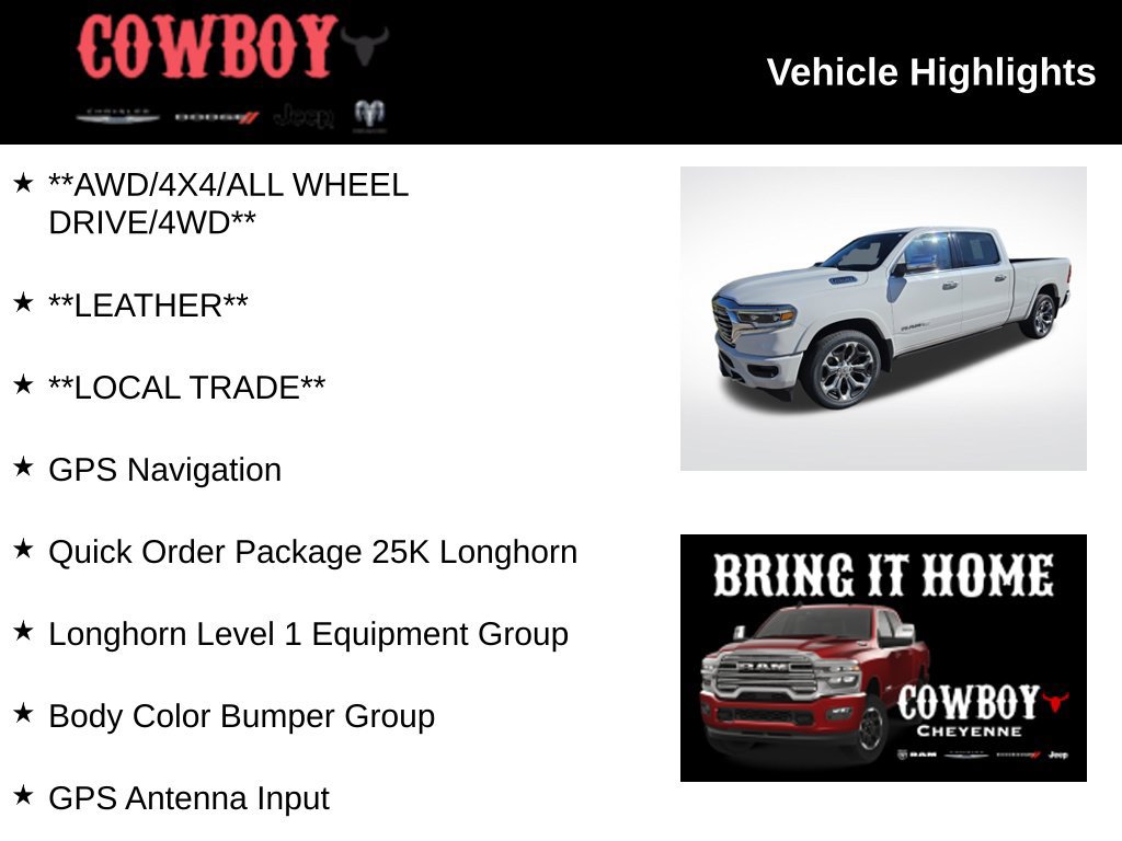 Used 2019 RAM 1500 Limited AWD/4WD image 2