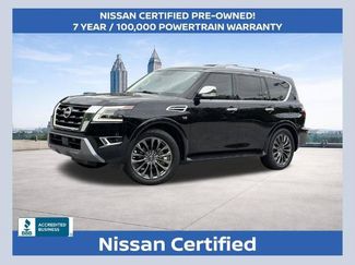 Certified 2022 Nissan Armada Platinum w/ Captain's Chairs Package RWD 360° Tour