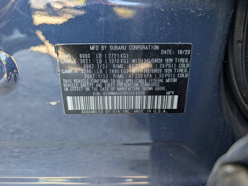 Used 2024 Subaru Ascent Onyx Edition AWD/4WD image 39