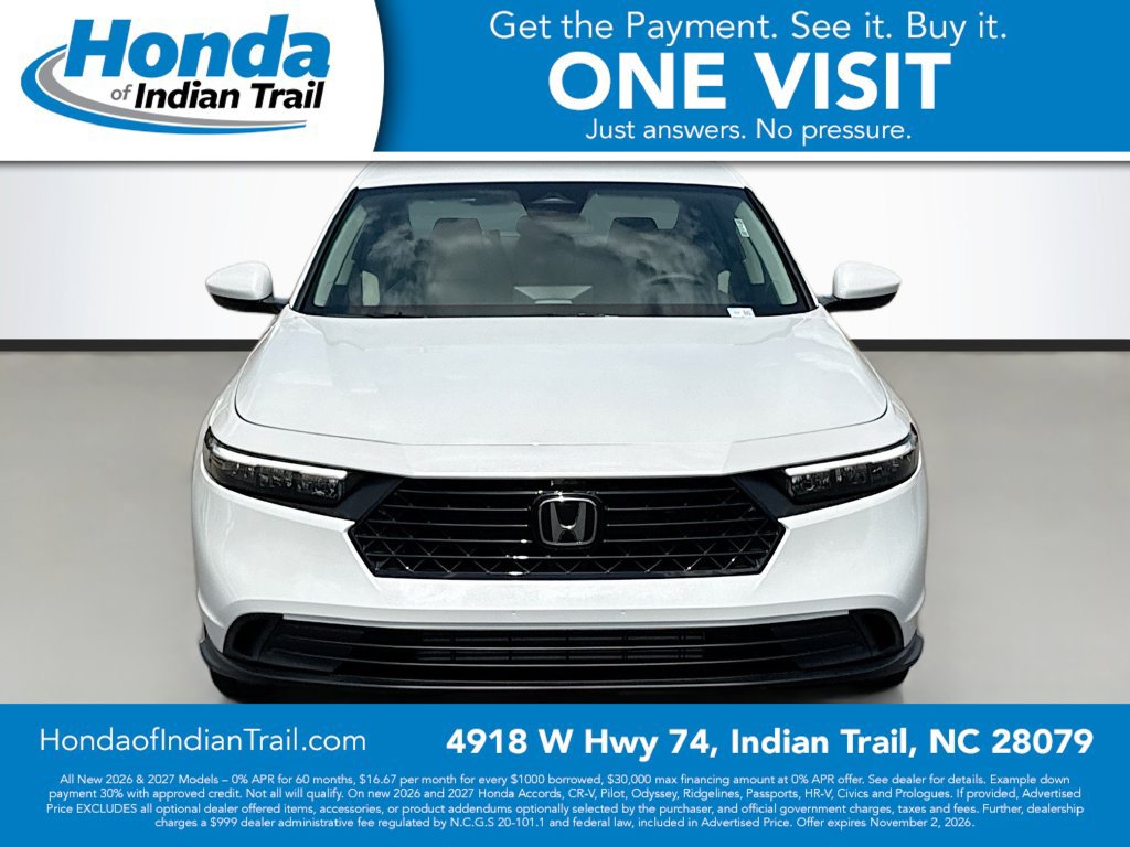New 2026 Honda Accord LX image 2